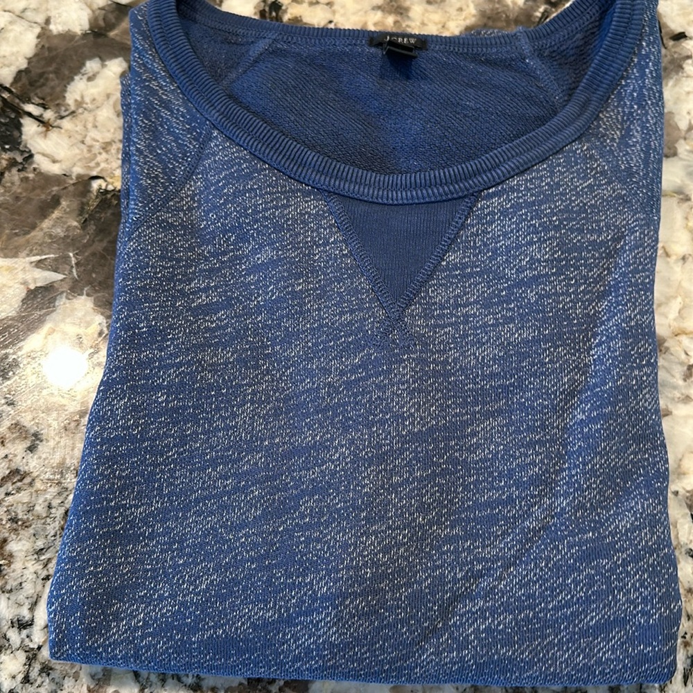 J. Crew sweatshirt.